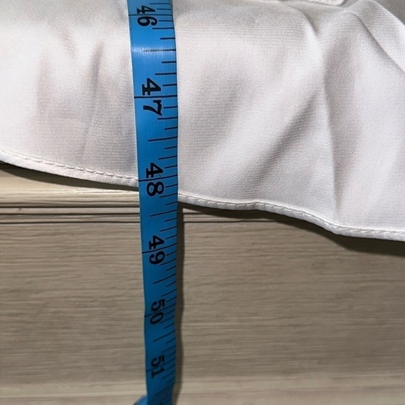 DB STUDIO hand-pleated spaghetti strap charmeuse slip dress - Picture 15 of 15